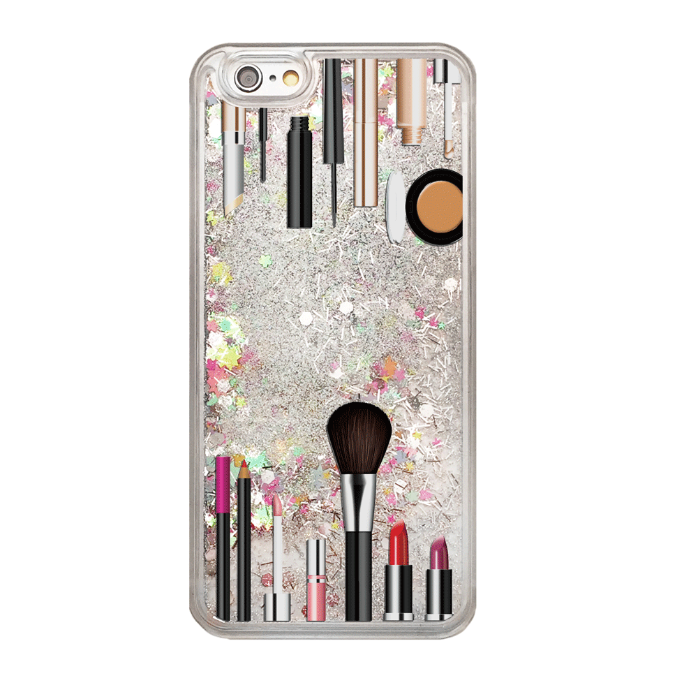 ekstensivt Tordenvejr Afgang Makeup Kit Rainbow Glitter Phone Case – Arla LaserWorks
