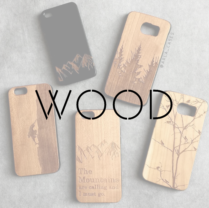01 ENGRAVED WOOD PHONE CASES