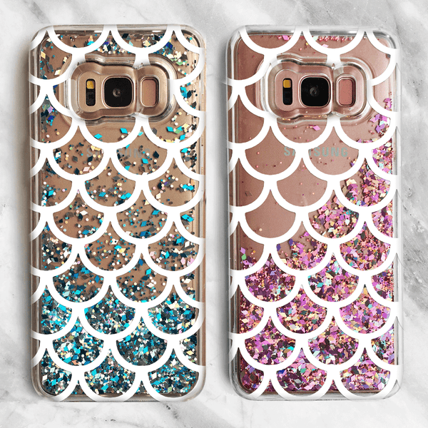 Mermaid Liquid Glitter Samsung Galaxy Case