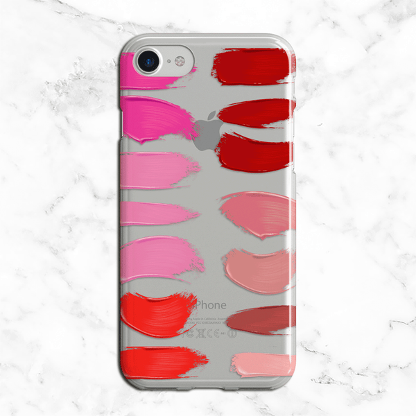 Lipstick Color Palette iPhone and Galaxy Phone Case