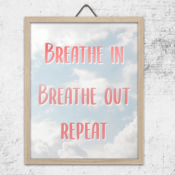 Breathe In Art Print