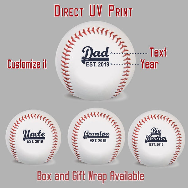custom baseball for dads on fathers day