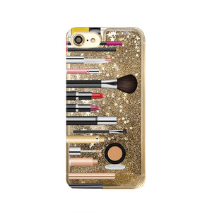 Makeup Liquid Glitter iPhone Case
