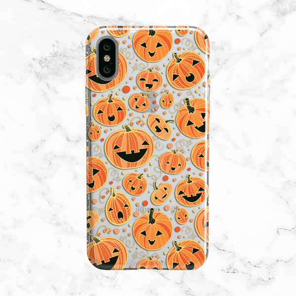 Halloween Pumpkins iPhone X Case