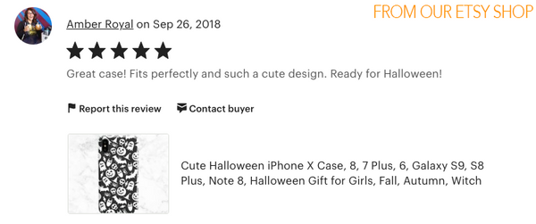Halloween White Ghosts and Pumpkins - Clear TPU Case