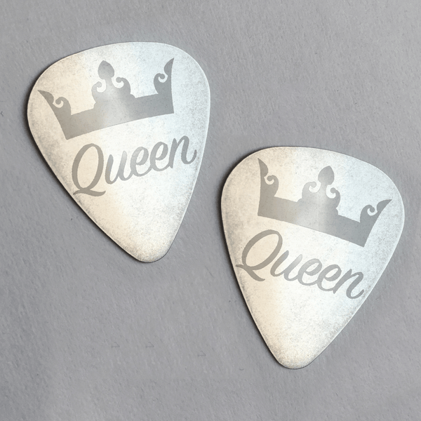 Couples Steel Engraved Guitar Pick
