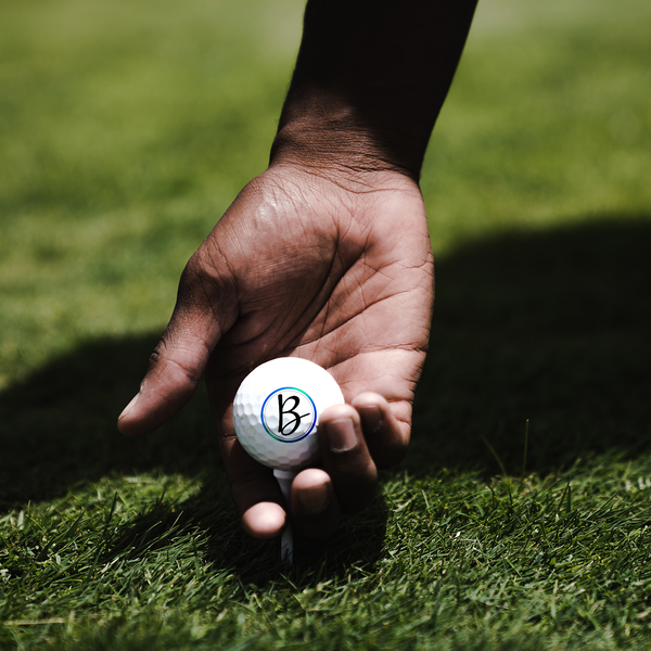 Single Monogram Golf Ball Set